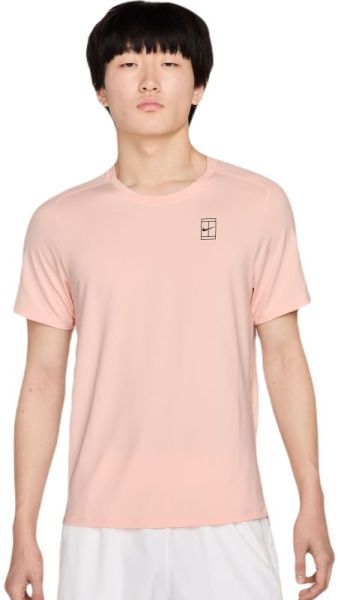 Męski t-shirt Nike Court Advantage Dri-Fit Tennis - Pomarańczowy