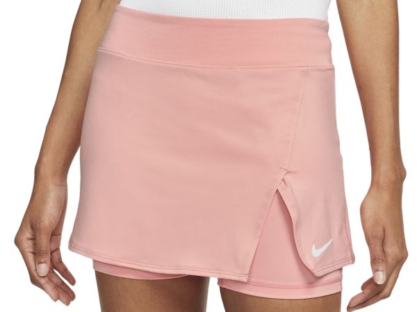 Damska spódniczka tenisowa Nike Court Victory Skirt W - bleached coral/white