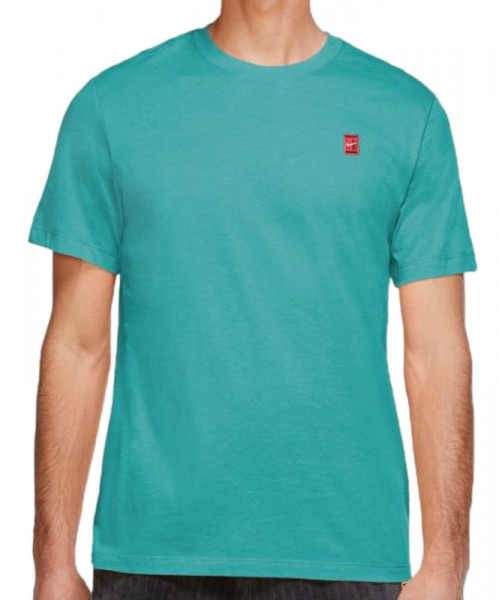  Nike Court Heritage Tee - washed teal/washed teal