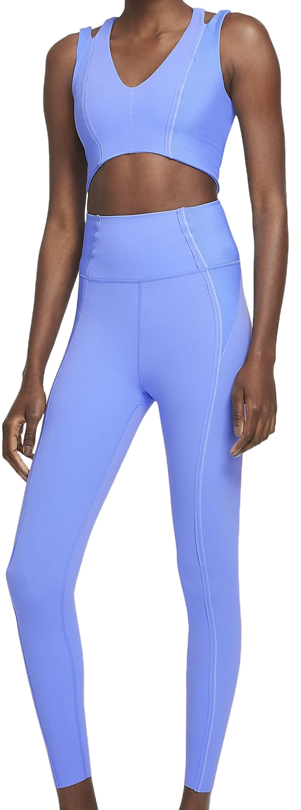Women's top Nike Yoga Luxe Dri Fit Women's Infinalon Jumpsuit W - royal  pulse/aluminum, Tennis Zone