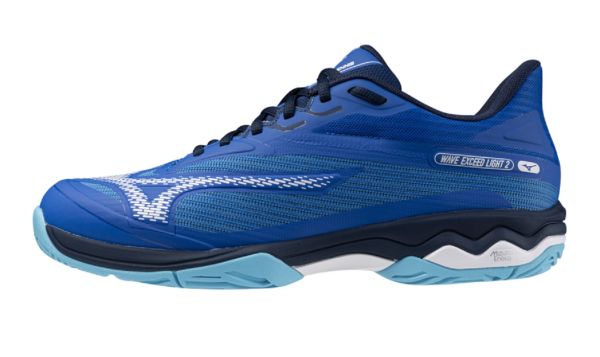 Zapatillas de tenis para hombre Mizuno Wave Exceed Light 2 AC - Azul