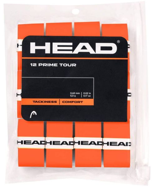 Покривен грип Head Prime Tour 12P - Оранжев