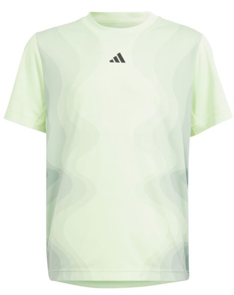 Chlapecká trička Adidas Pro Tee Kids - semi green spark