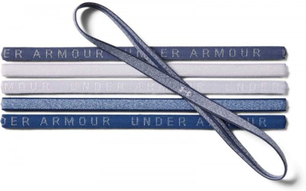  Under Armour Heather Mini Headband (6pk) - blue