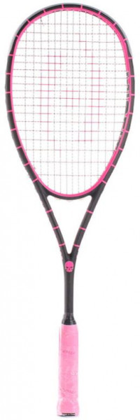 Raqueta de squash Harrow Vapor Misfit - black/hot pink