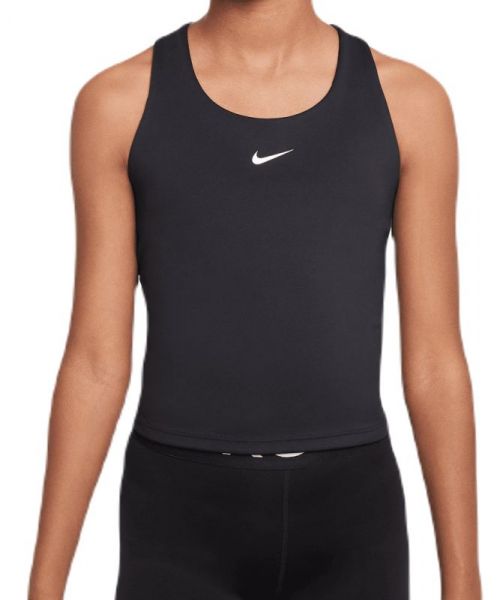 Lány póló Nike Dri-Fit Swoosh Tank Bra - black/white