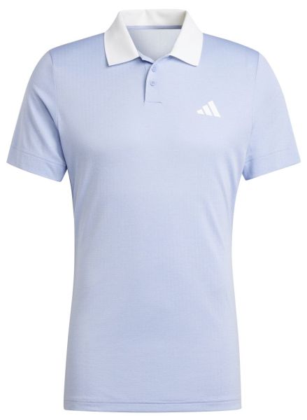 Męskie polo Adidas Freelift - Niebieski