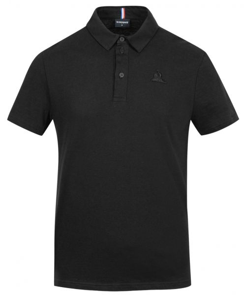 Men's Polo T-shirt Le Coq Sportif ESS T/T Polo SS No.1 M - black