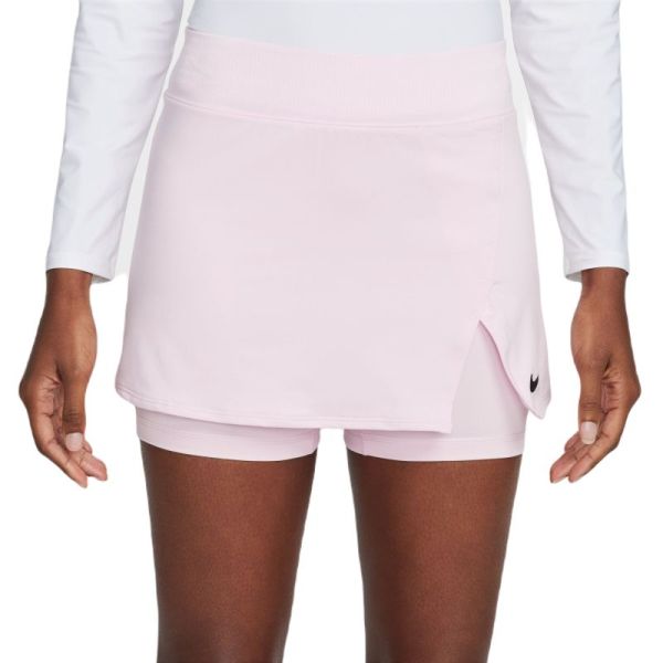 Damen Tennisrock Nike Court Victory Skirt - Rosa, Weiß