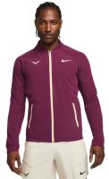Sweat de tennis pour hommes Nike Court Dri-Fit Rafa Jacket - bordeaux/ice peach/white