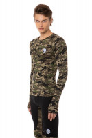 Kompresinė apranga Hydrogen Printed Second Skin Tee LS Man - camouflage Kompresinė apranga Hydrogen Printed Second Skin Tee LS Man - camouflage
