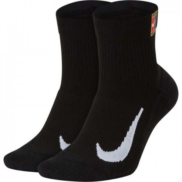 Чорапи Nike Multiplier Max Ankle 2P - black/black