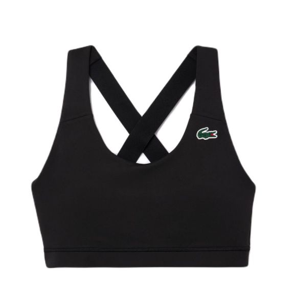 Women's bra Lacoste Sport Breathable Stretch - Black