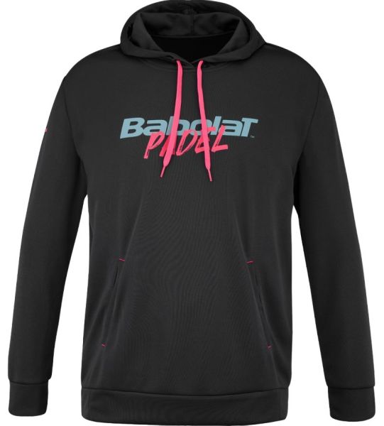 Мъжка блуза Babolat Padel Hood Sweat Men - Черен