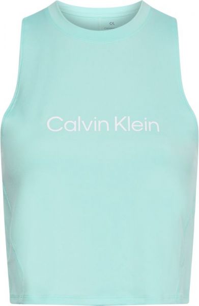Damski top tenisowy Calvin Klein WO Tank Top - blue tint