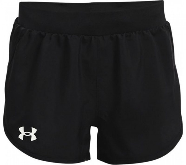 Mädchen Shorts Under Armour Girls UA Fly-By Shorts - black/white