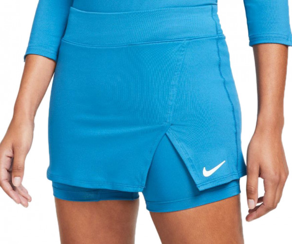Jupes de tennis pour femmes Nike Court Dri-Fit Victory Tennis Skirt W - brigade blue/white