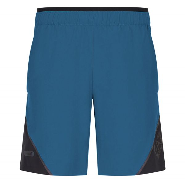 Pantaloncini da tennis da uomo EA7 Man Woven Shorts - moonlit ocean