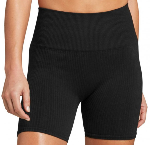 Women's shorts Björn Borg Stockholm Seamless Rib Shorts - black beauty