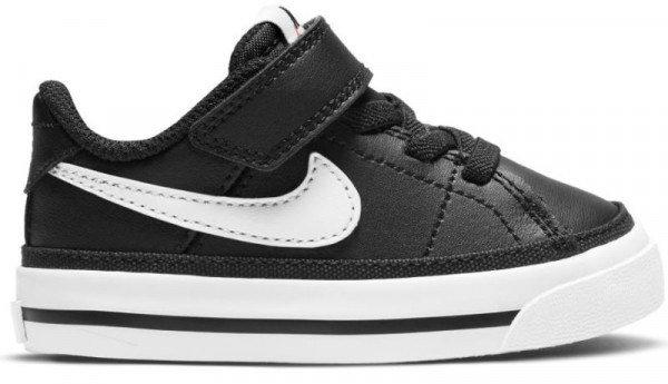 Teniso batai jaunimui Nike Court Legacy (TDV) Jr - black/white/gum/light brown