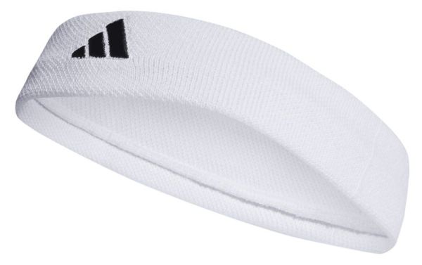Frottee Stirnband Adidas Tennis Headband - white/black