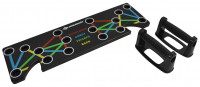 Uchwyt treningowy Schildkröt Fitness Push-Up Multi Treiner - black/multicolor Uchwyt treningowy Schildkröt Fitness Push-Up Multi Treiner - black/multicolor