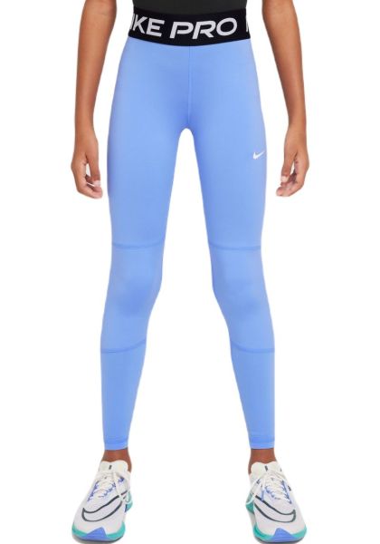 Pantaloni per ragazze Nike Girls Pro Dri-Fit - Blu