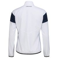 Dječji sportski pulover Head Club 22 Jacket G - white/dark blue Dječji sportski pulover Head Club 22 Jacket G - white/dark blue