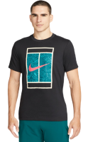 Tricouri bărbați Nike Court Dri-Fit Tennis T-Shirt - black
