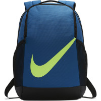 Teniski ruksak Nike Brasilia Backpack Y - industrial blue/black/ghost green