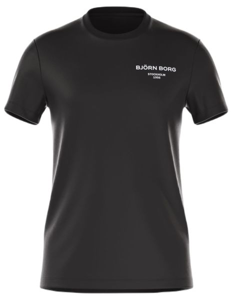 T-shirt pour hommes Björn Borg Essential T-Shirt - black beauty