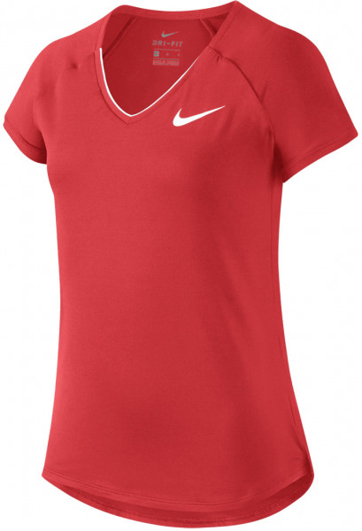  Nike Pure Top Girl's - action red/white