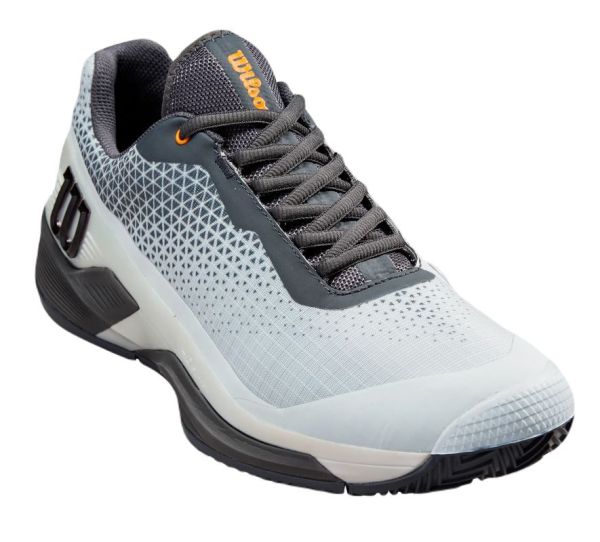 Damskie buty tenisowe Wilson Rush Pro 4.0 Shift Clay - blade blue/ebony/orange tiger