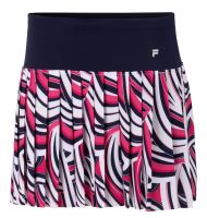 Damska spódniczka tenisowa Fila US Open Malea Skirt - multicolor