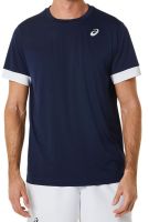 Herren Tennis-T-Shirt Asics Court Short Sleeve Top - midnight/brilliant white