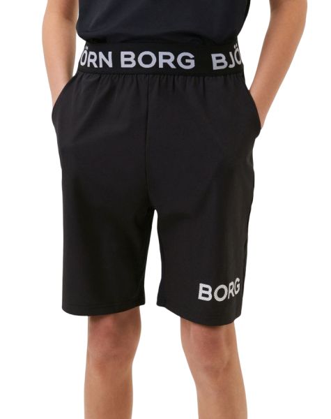 Spodenki chłopięce Björn Borg Shorts Jr - black beauty