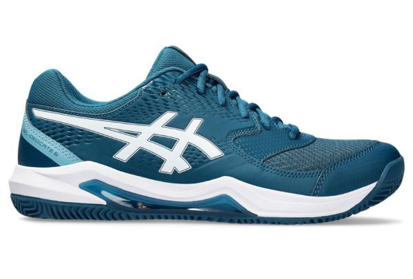 Chaussures de tennis pour hommes Asics Gel-Dedicate 8 Clay - restful teal/white