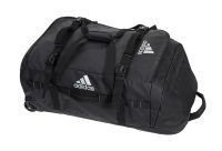 Torba za padel Adidas 90L Stage Tour Trolley - black Torba za padel Adidas 90L Stage Tour Trolley - black