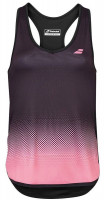 Damen Tennistop Babolat Compete Tank Top Women - black/geranium pink