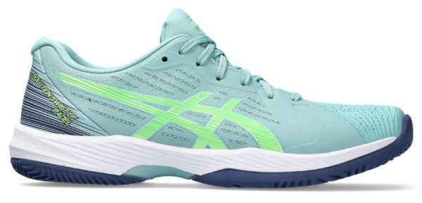 Chaussures de padel pour hommes Asics Solution Swift FF Padel - teal tint/electric lime