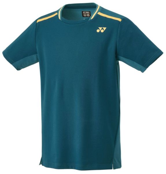 Men's T-shirt Yonex AO Crew Neck T-Shirt - blue green