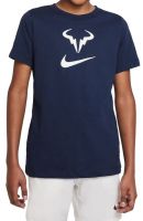 Koszulka chłopięca Nike Court Dri-Fit Tee Rafa - obsidian