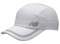 Kapa za tenis New Balance Impact Running Cap - white/silver
