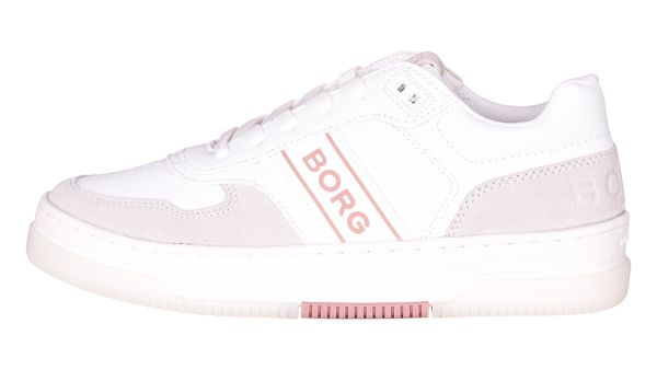 Zapatillas para mujer Björn Borg T2300 MET W - white/rose gold