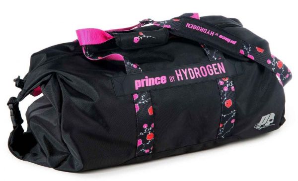 Tenisová taška Prince by Hydrogen Lady Mary Large Duffle - black/fuchsia