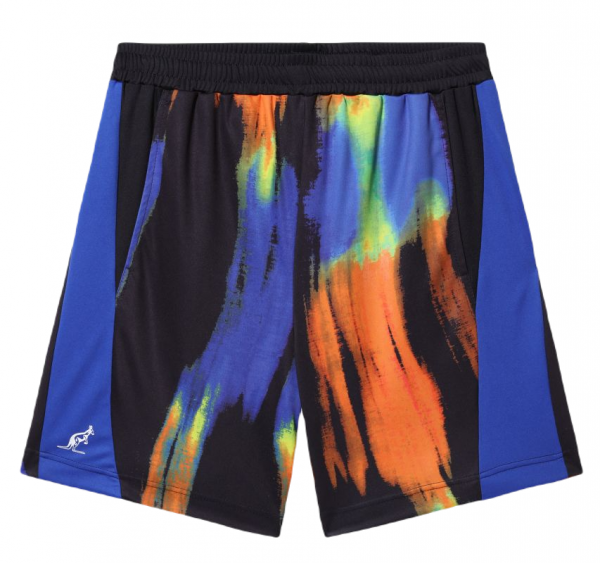 Pantaloncini da tennis da uomo Australian Ace Blaze Shorts - blue navy