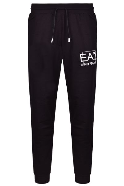 Pantaloni tenis bărbați EA7 Man Jersey Trouser - black