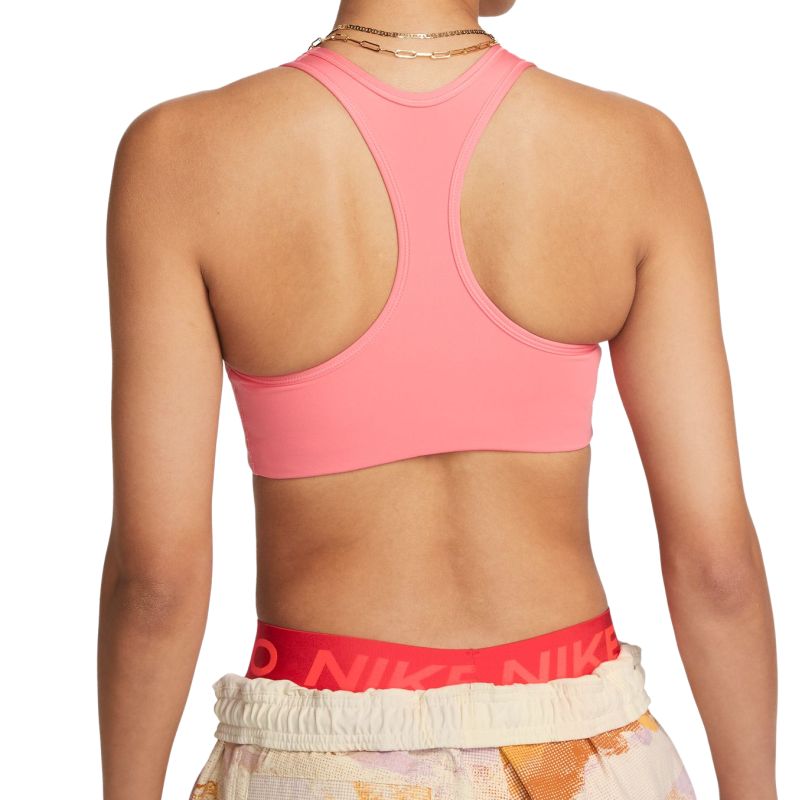 Women's bra Nike Swoosh Bra - coral chalk/white, Tennis Zone