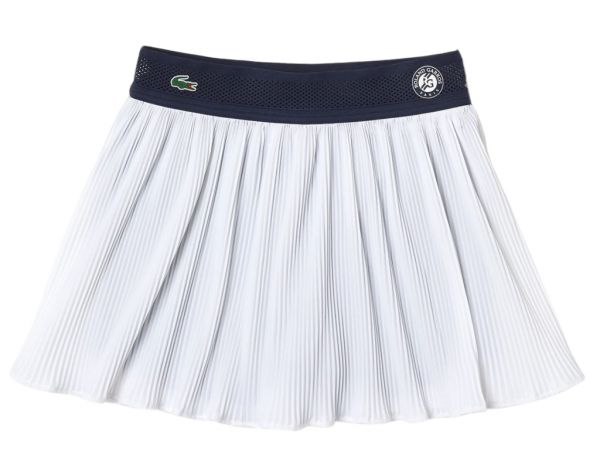  Lacoste Women’s SPORT Roland Garros Skirt - white/blue marine
