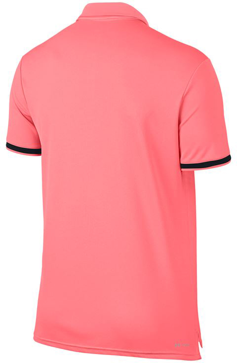 Nike Court Dry Polo Team lava glow